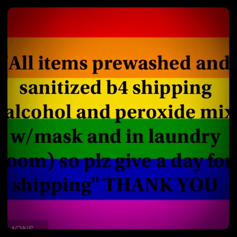 Every item precleaned and sani❣️